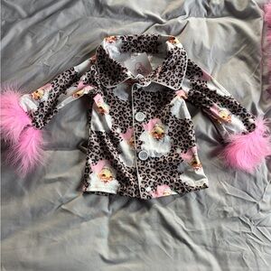 Cowpuncher Babe Baby Christmas Pajamas 🧑‍🎄